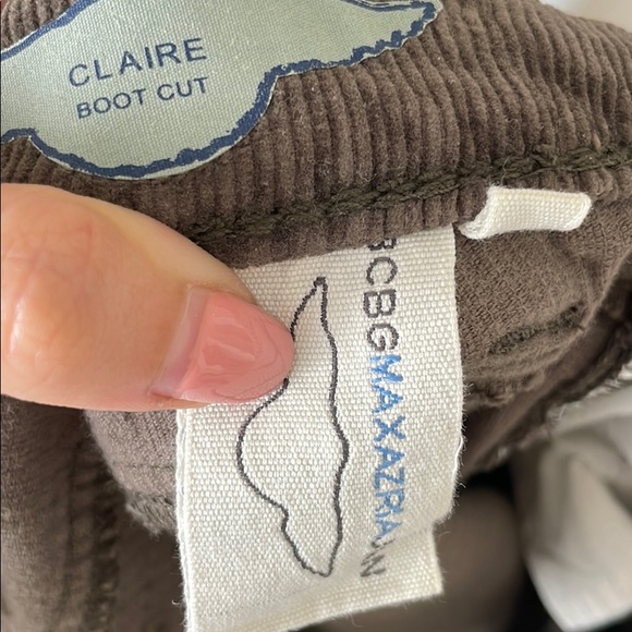 Bcbg corduroy pants size 26 - Picture 2 of 3